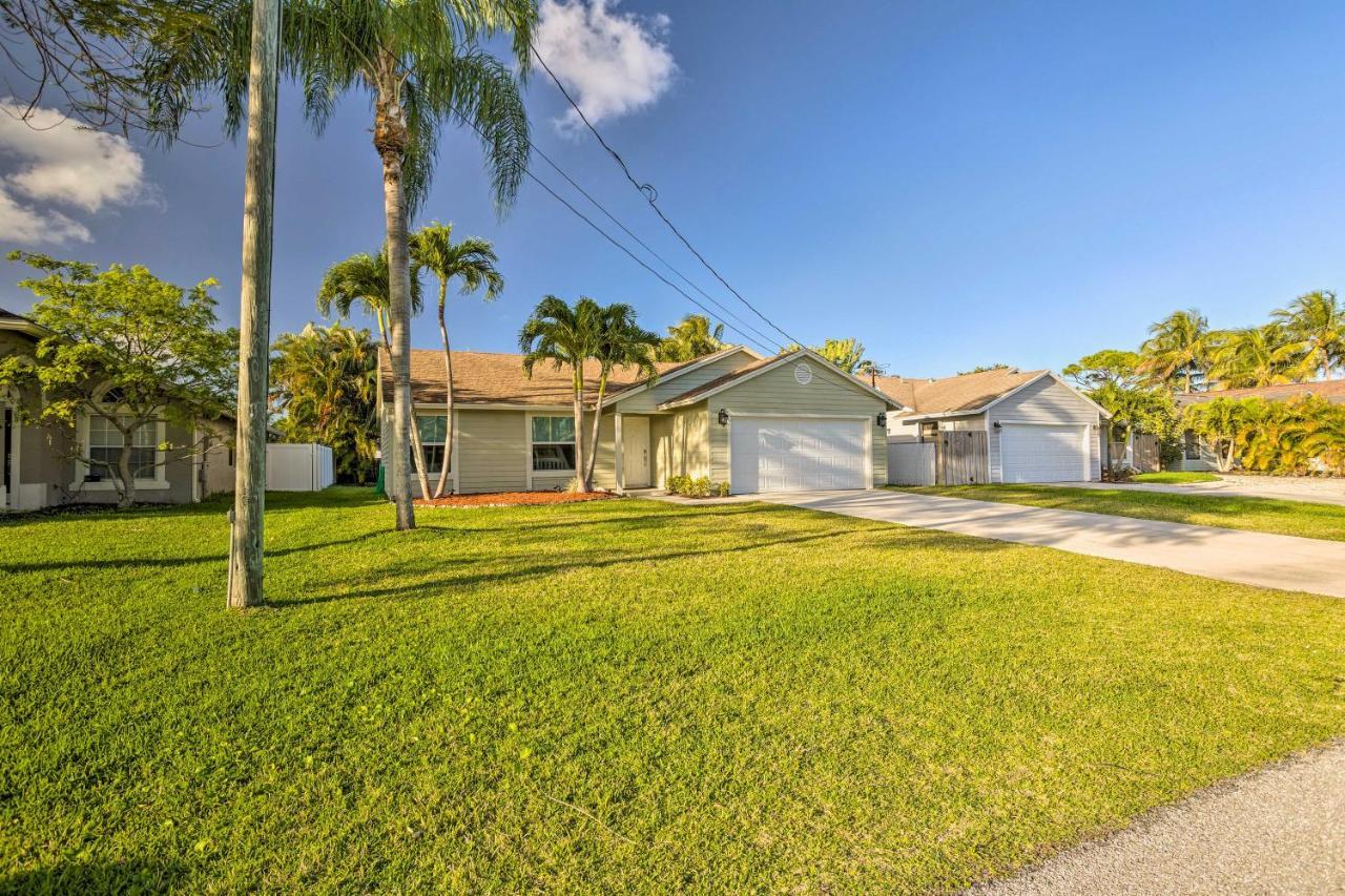 Jupiter Home With Patio And Grill About 6 Mi To Beach! 外观 照片